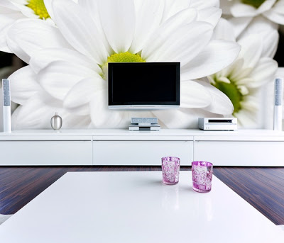 Mural Para Paredes Con Motivos Florales